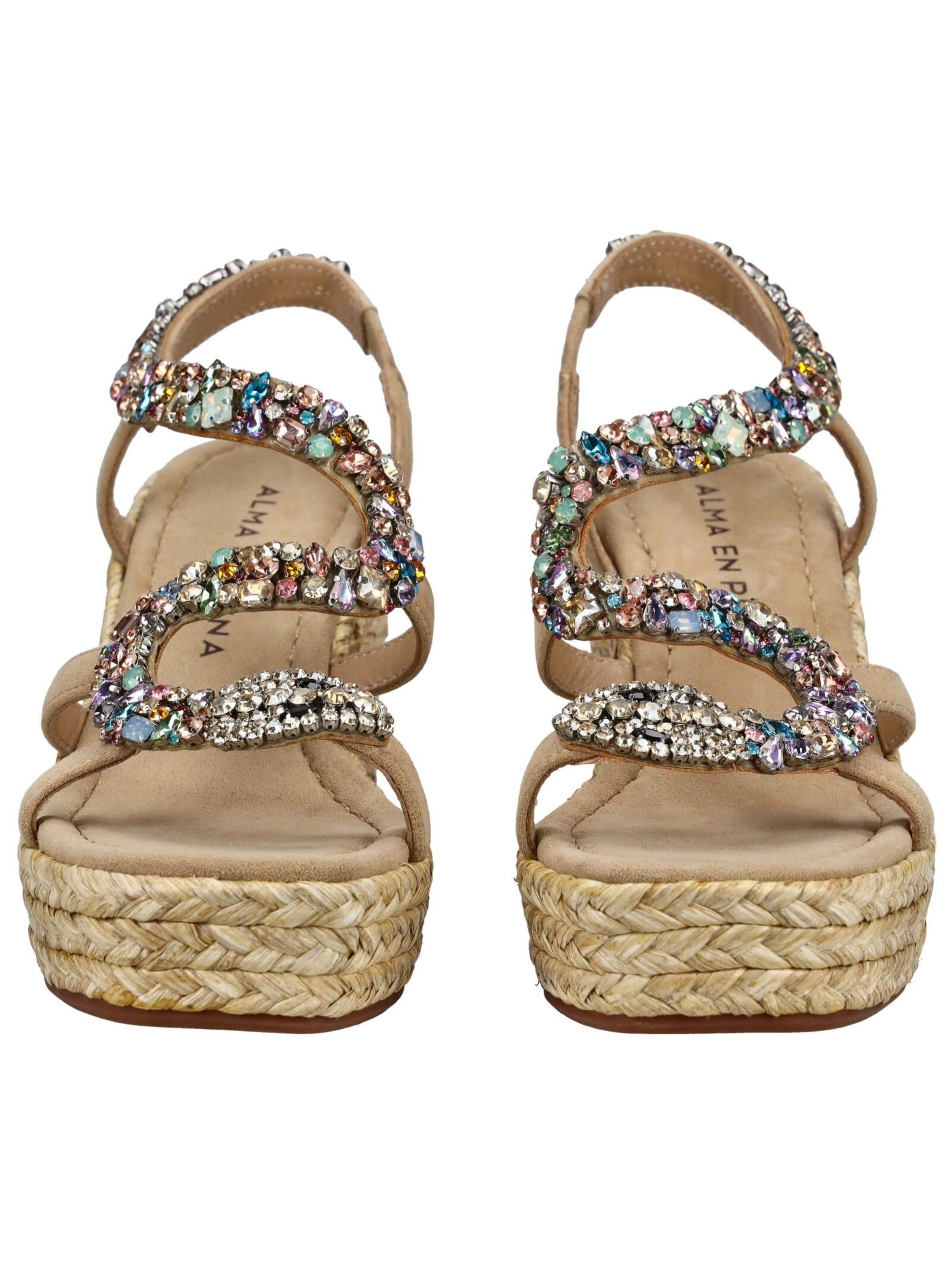 Alma En Pena Sandal in Beige