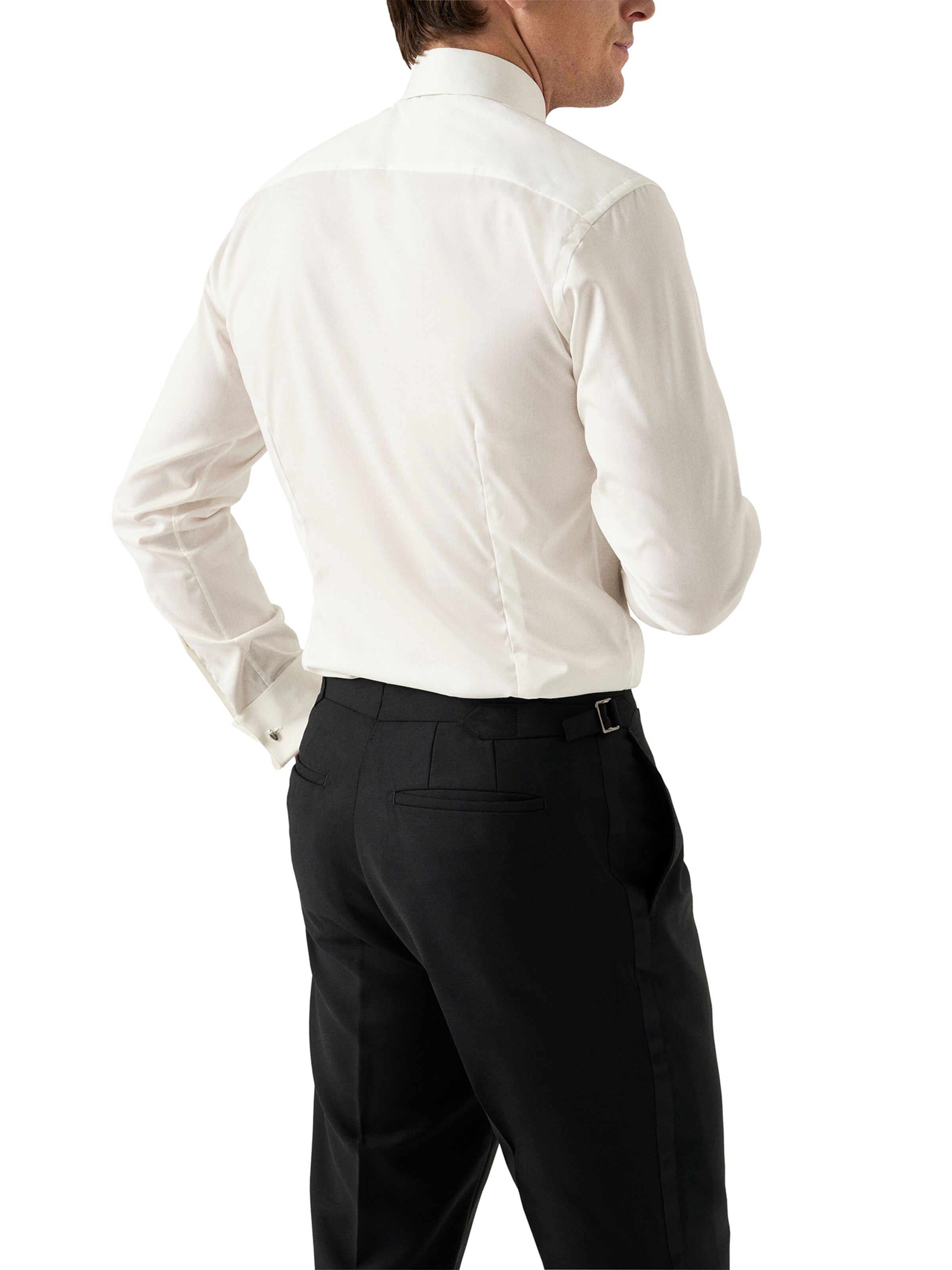 ETON Слим Рубашка в Белый