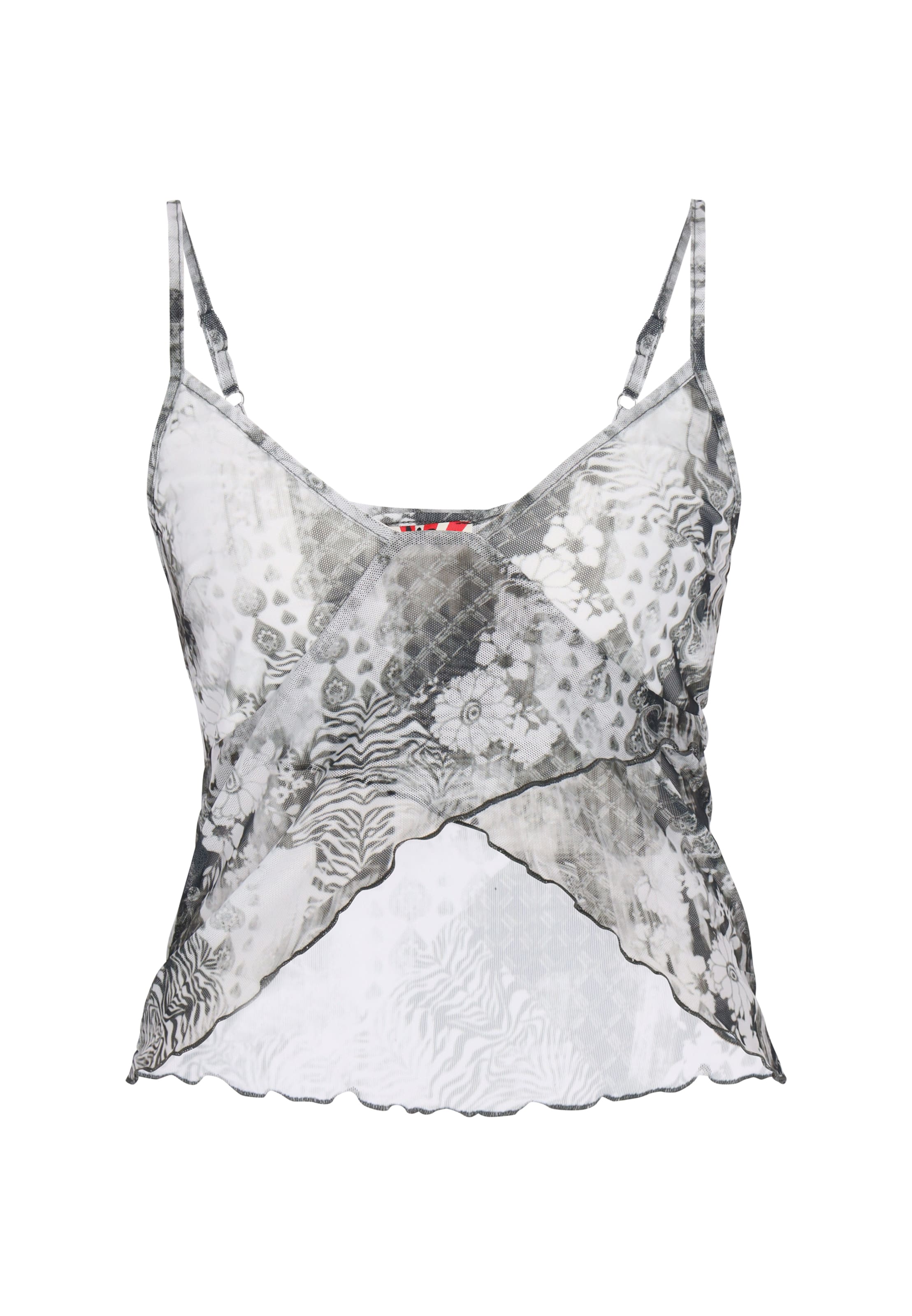 myMo ROCKS - Top en gris: frente