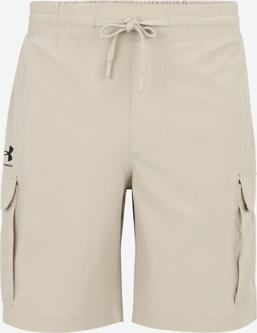 UNDER ARMOUR Urheiluhousut 'Vibe' värissä vihreä: etupuoli