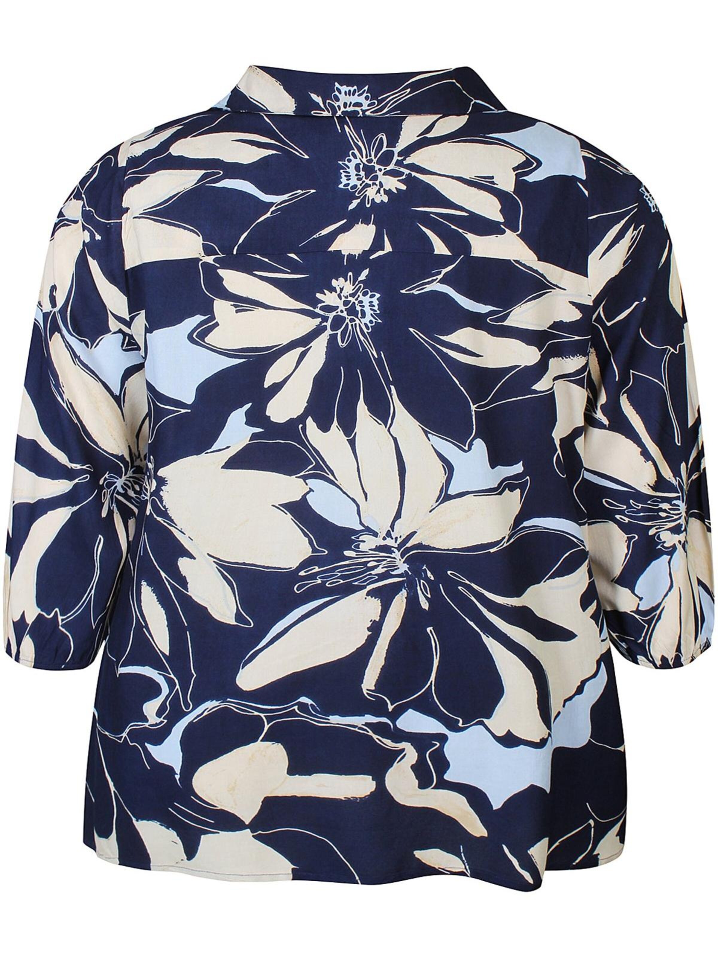 Zhenzi Blouse 'Amaya 1195' in Blauw