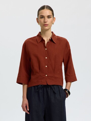 SELECTED - Blusa en rojo: frente