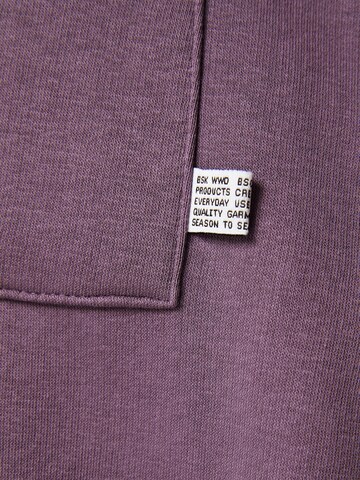 Bershka Regular Trousers in Purple