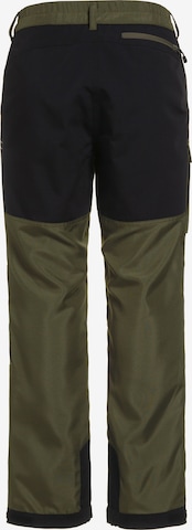 Ulla Popken Regular Athletic Pants 'HYPRAR' in Green