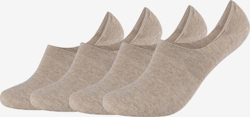 s.Oliver Ankle socks in Beige: front