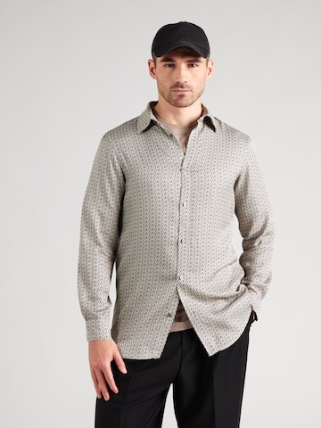 ARMANI EXCHANGE Regularny krój Koszula w kolorze beżowy: przód