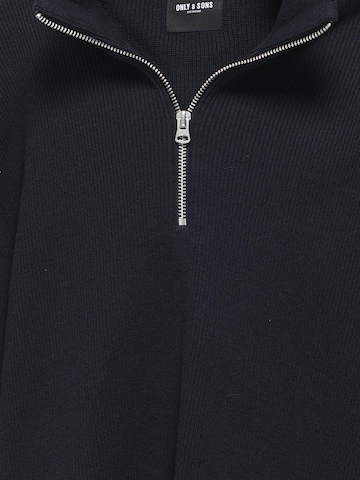 ONLY GIRLS Sweater 'Phil' in Black