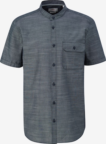 Coupe regular Chemise s.Oliver en bleu : devant