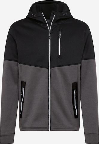 KILLTEC Športna jakna | črna barva: sprednja stran