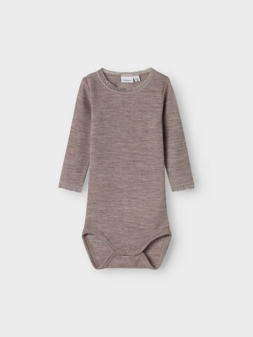 NAME IT Rompertje/body 'NBFWang' in Beige