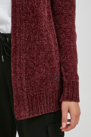 Oxmo Cardigan 'Elisabet Knit' in Rot