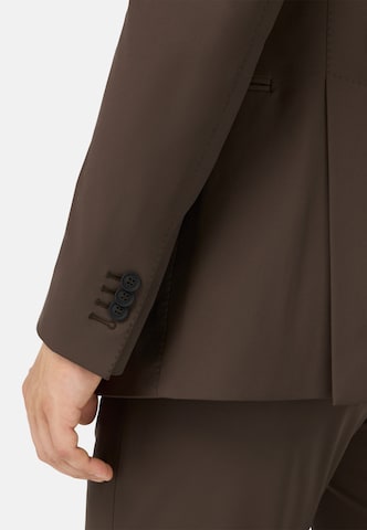 Coupe regular Veste de costume 'B Tech' Boggi Milano en marron
