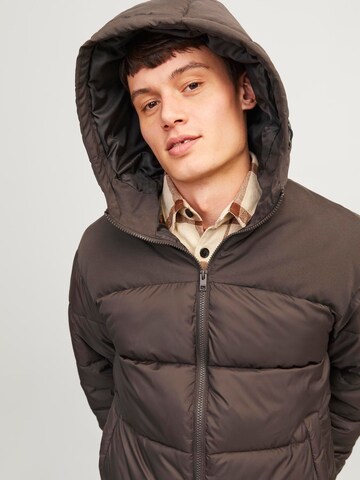 JACK & JONES Winter jacket 'JJMoon' in Brown