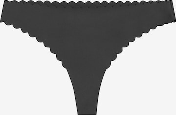 Next Thong in Black: front