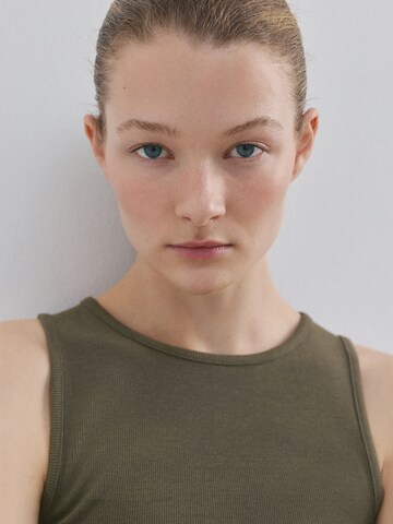 MANGO Top 'BONI' in Groen