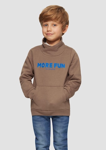 Sweat s.Oliver en marron : devant