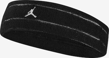 Jordan Athletic Headband in Black: front