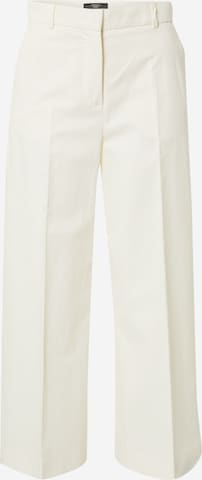 Weekend Max Mara Pleated Pants 'ZIRCONE' in Beige: front