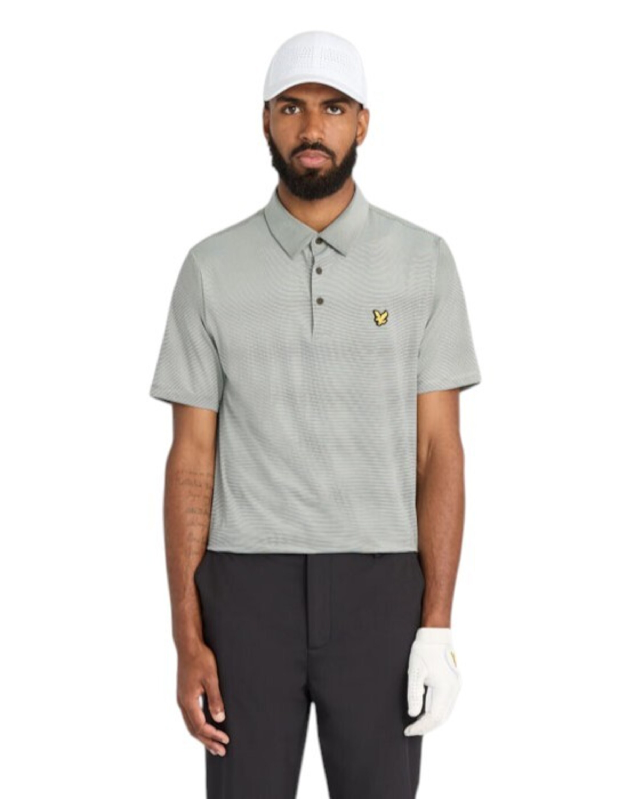 Lyle & Scott Functioneel shirt in Groen: voorkant