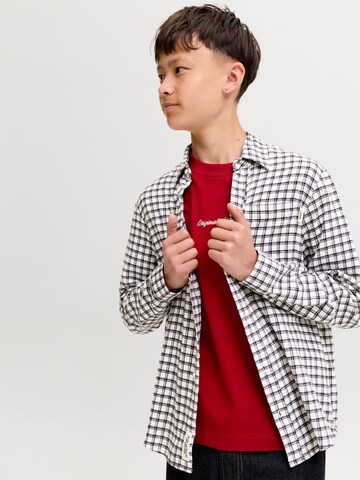 Jack & Jones Junior Regular fit Overhemd in Wit