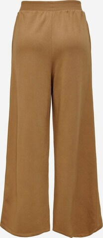 Wide Leg Pantalon ONLY en marron