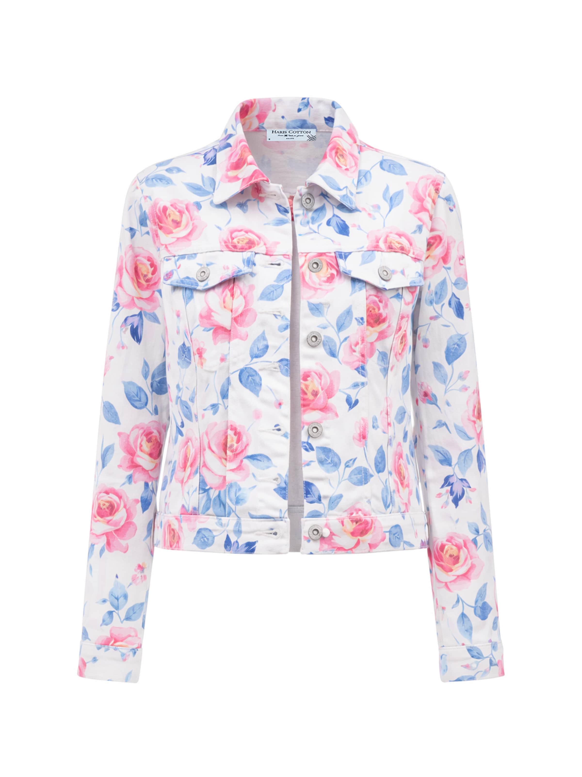 Haris Cotton Veste mi-saison 'Haris Cotton' en blanc, Vue avec produit