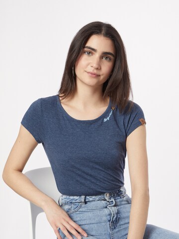Ragwear T-Shirt 'MINTT' in Blau: Vorderseite