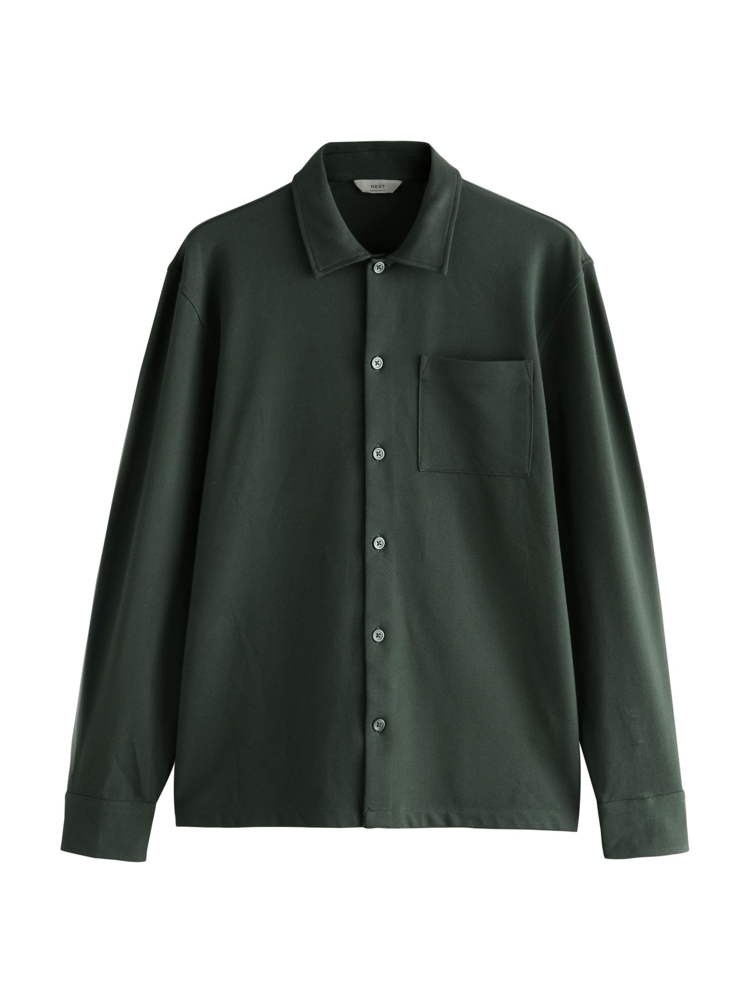 Next Tavaline suurus Triiksärk, värv roheline: eest vaates