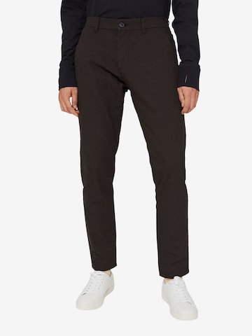 ESPRIT Slim fit Pants in Grey: front