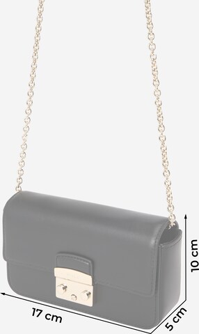 FURLA Skuldertaske 'METROPOLIS MINI' i sort