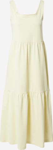 Urban Classics Letnia sukienka 'Valance' w kolorze żółty: przód
