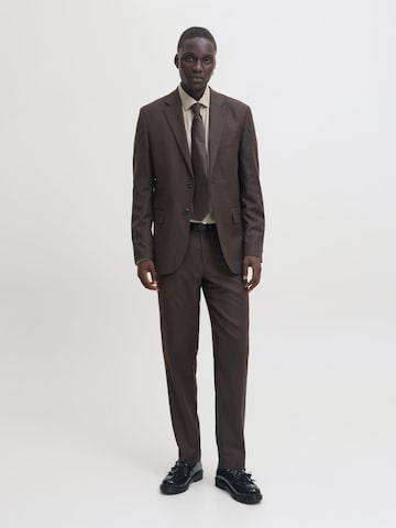 Slim fit Camicia di JACK & JONES in grigio