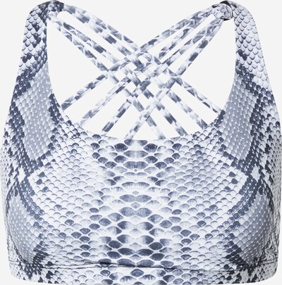 Onzie Sports Bra 'Chic' in Grey / Light grey / Dark grey, Item view