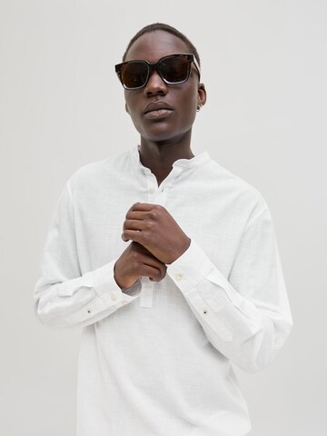 JACK & JONES Классический крой Рубашка 'JJESummer' в Белый