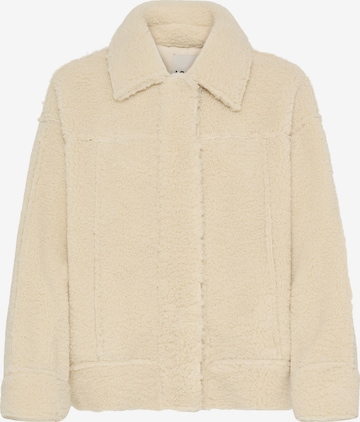 ICHI Vinterjakke i beige: forside