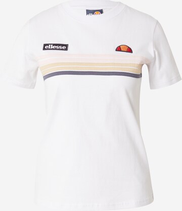 ELLESSE T-shirt 'Mikita' i vit: framsida