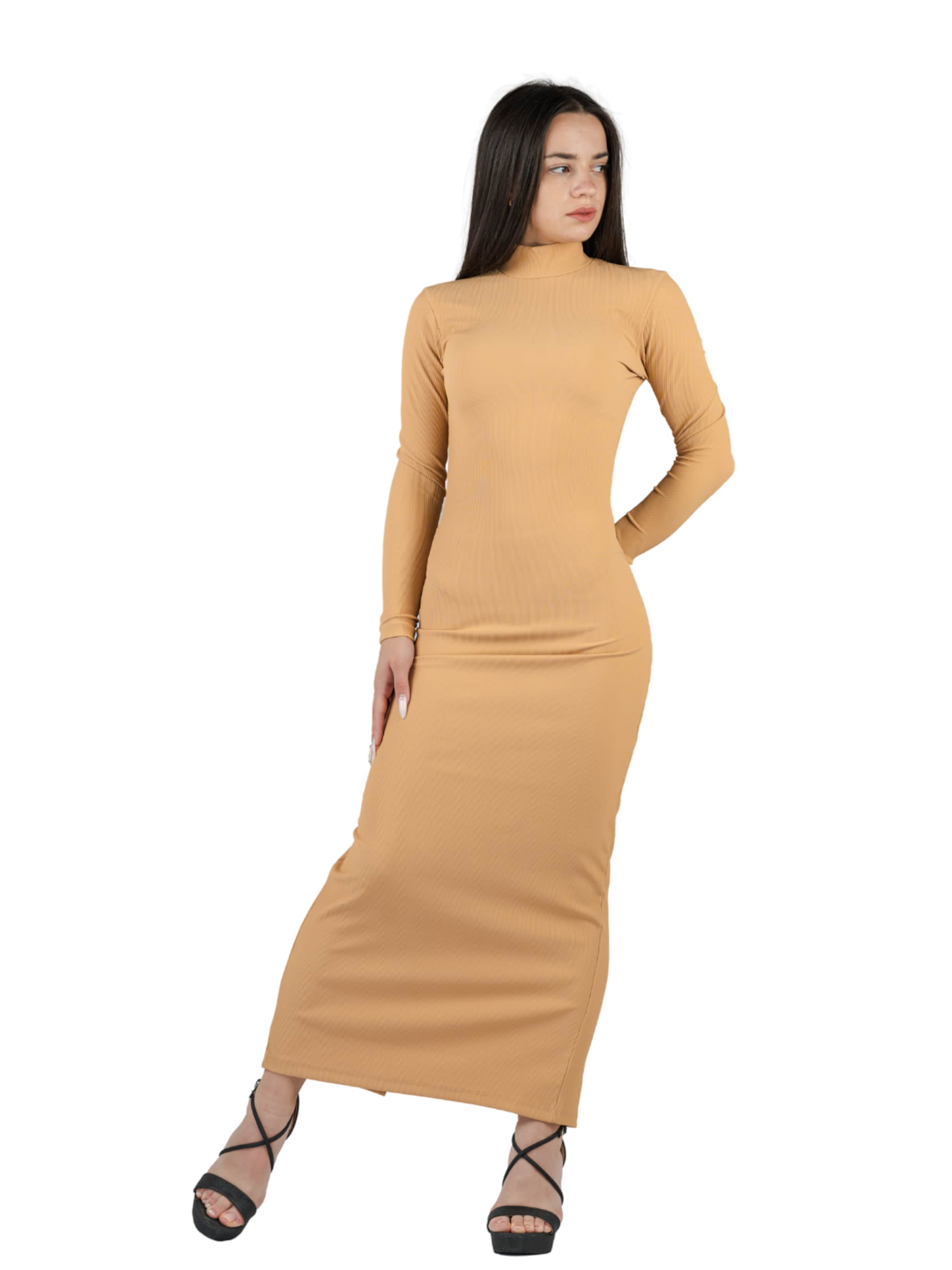 Petite Glam - Vestido 'Soraya' en beige