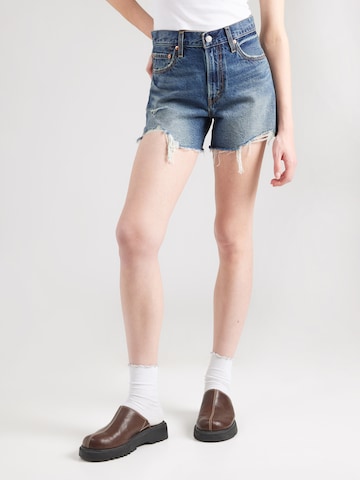 LEVI'S ® Normální Džíny 'RIBCAGE' – modrá: přední strana