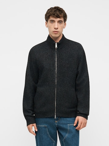 Carhartt WIP Вязаная кофта 'Curtis' в Черный: спереди