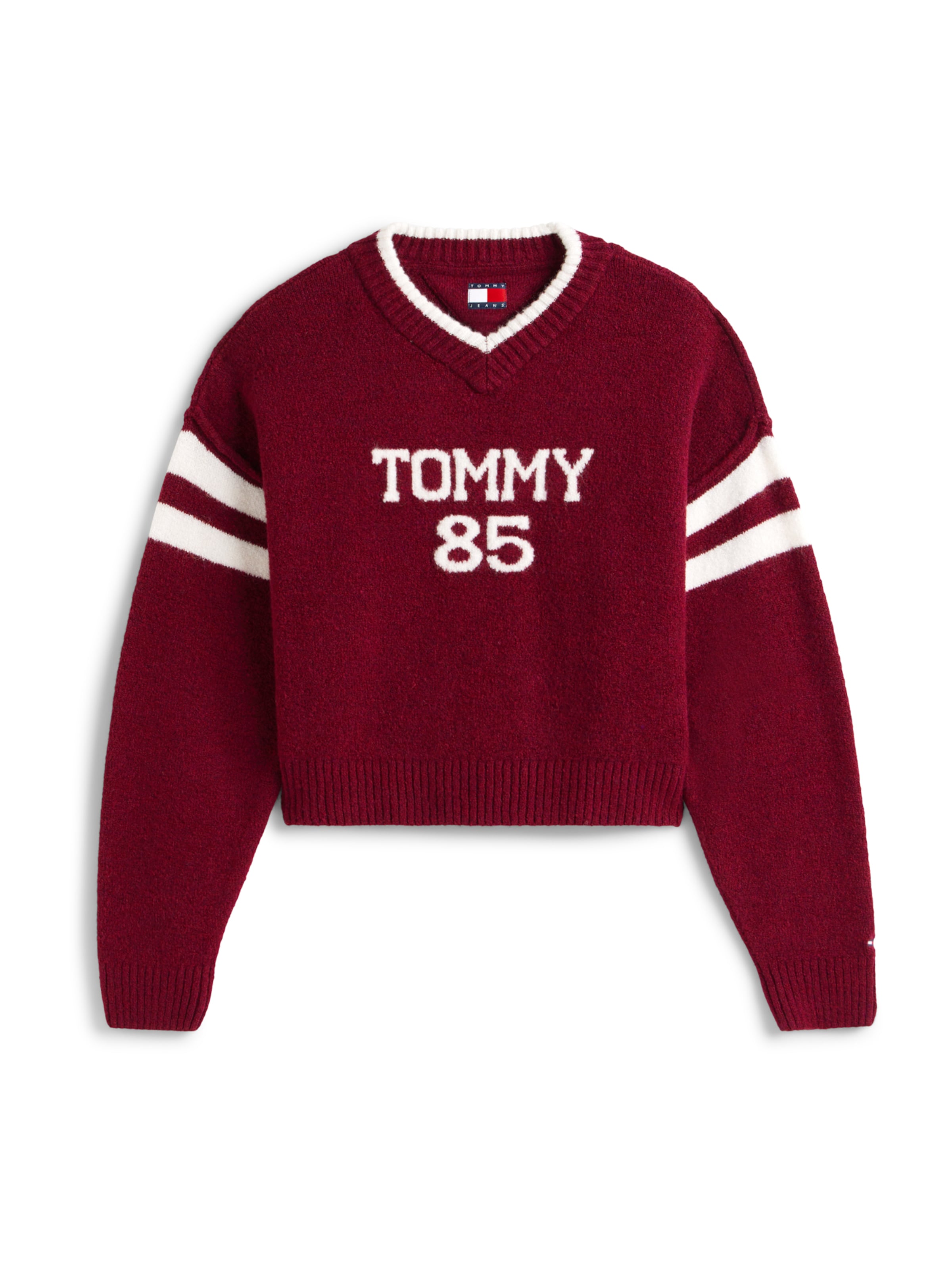Tommy Jeans Pullover '85' i rød: forside