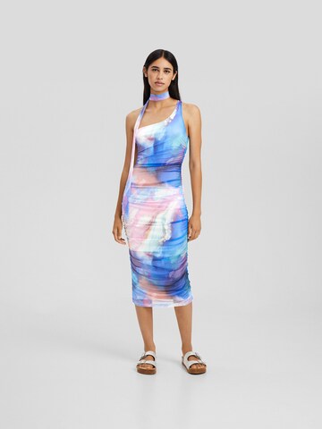 Bershka Cocktail dress in Blue