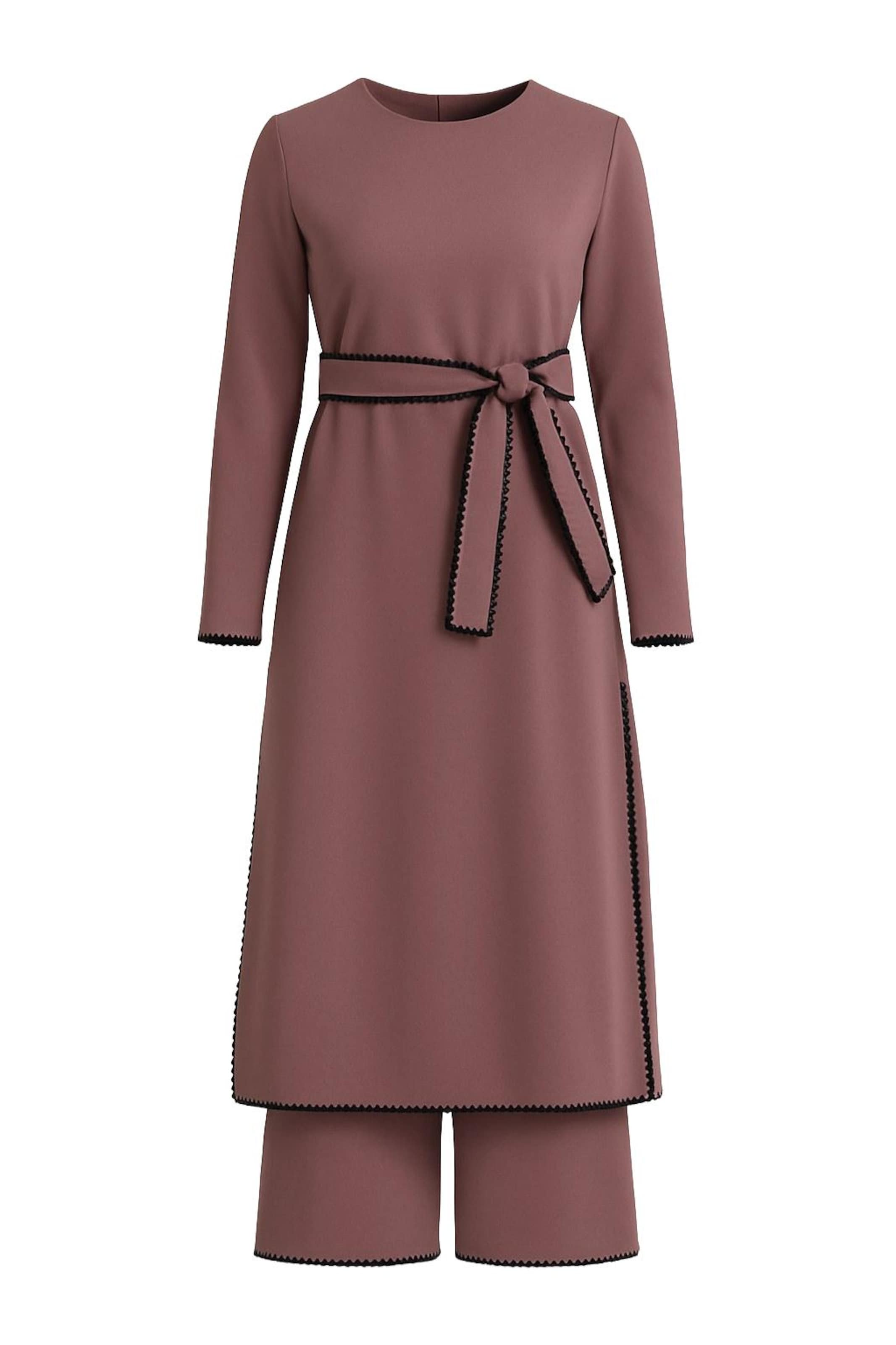 Robe MODAMIHRAM en rouge : devant