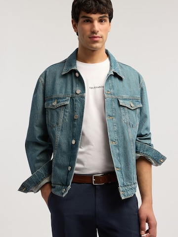 Trussardi - Camiseta de fútbol en blanco