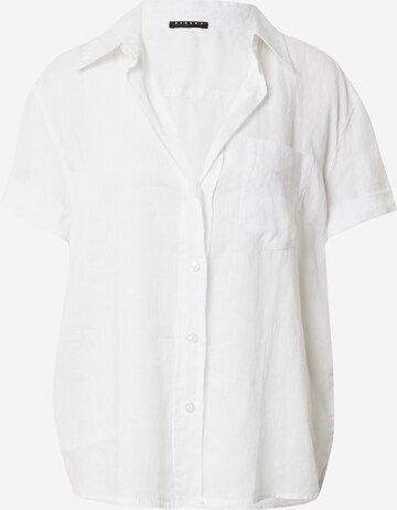 Sisley Blouse in Wit: voorkant