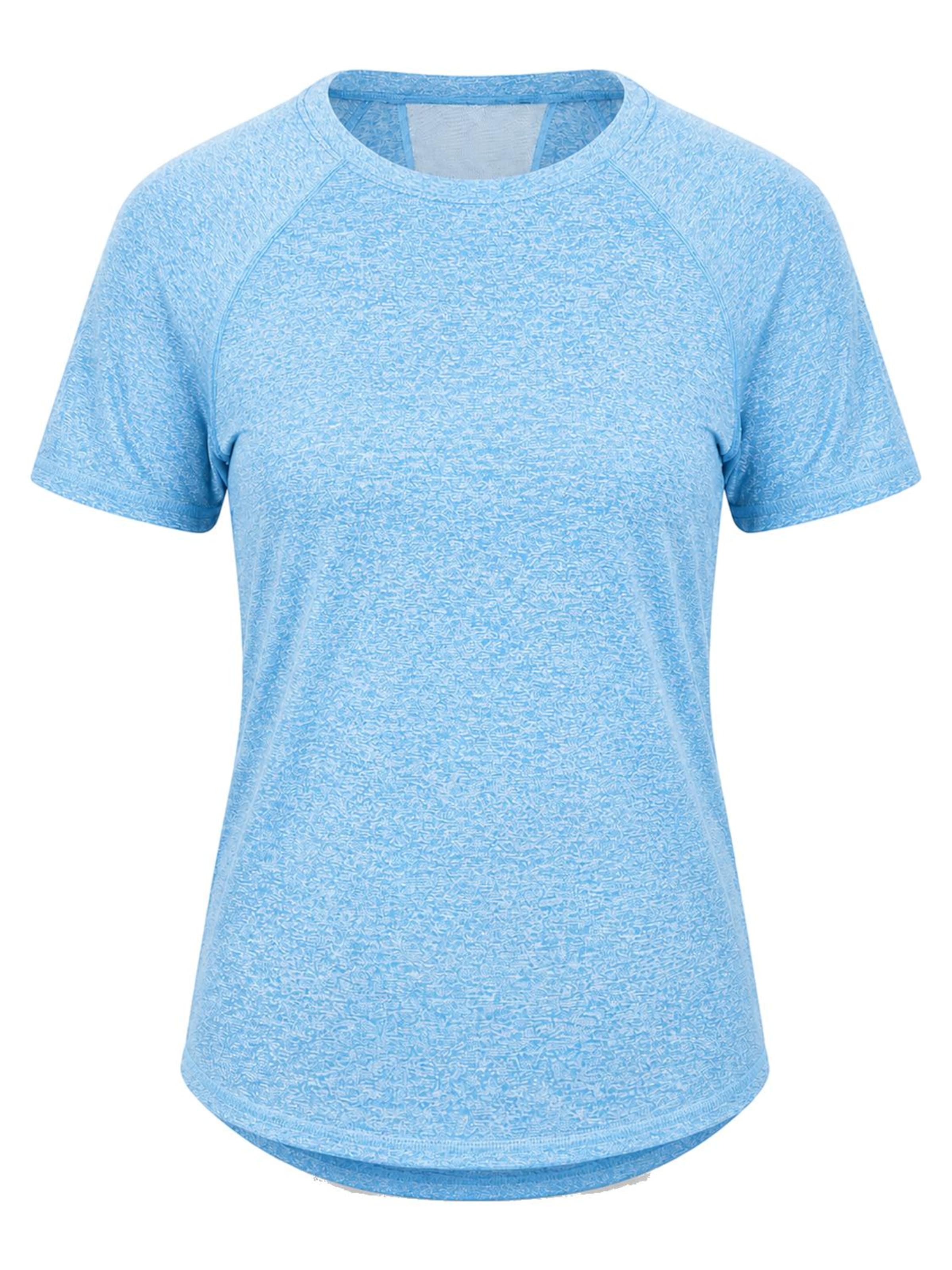 AOTTORI Performance Shirt in Blue: front