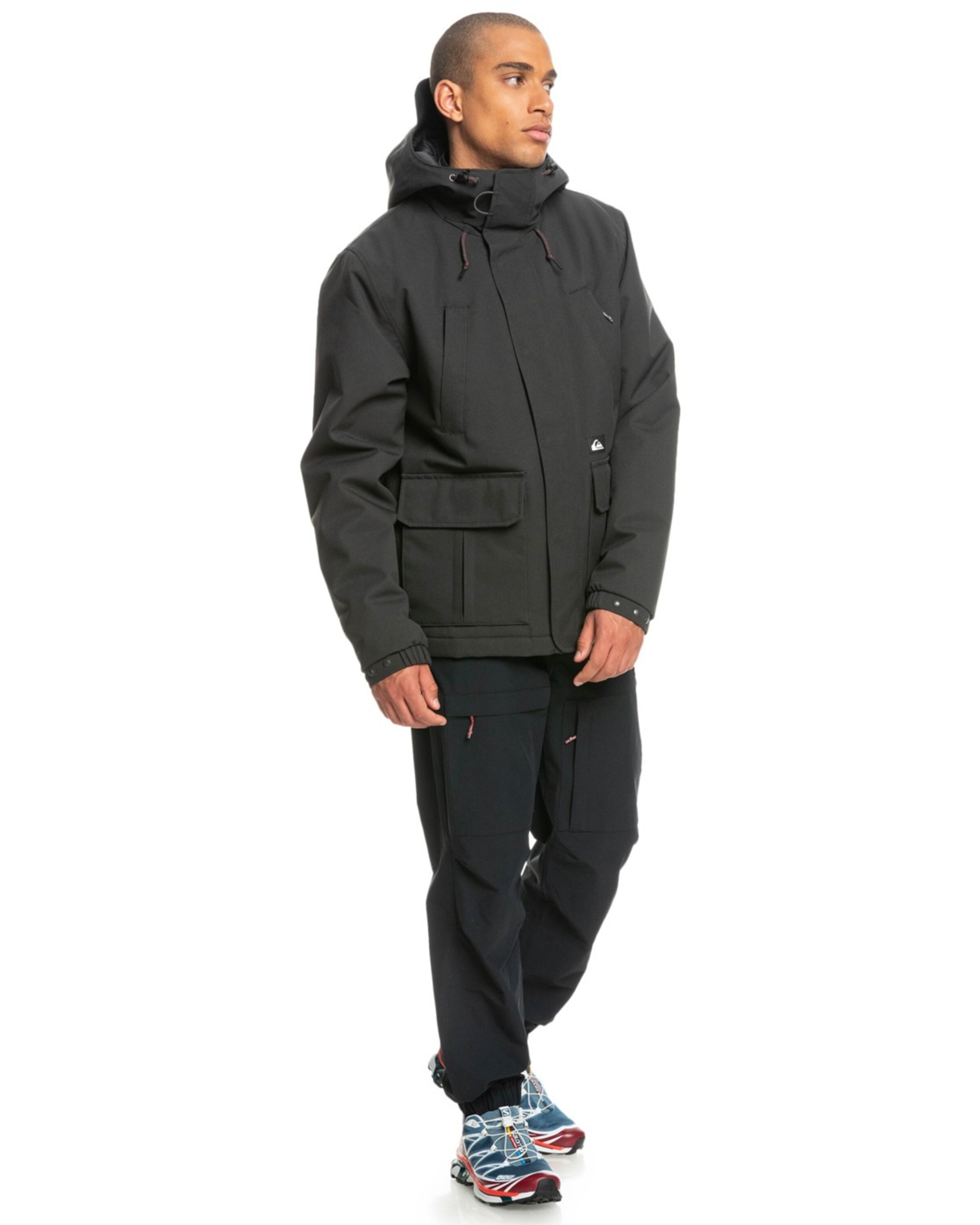 QUIKSILVER Functionele jas 'Futur Arris' in Zwart