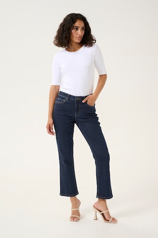 Kaffe Flared Jeans 'KAsinem' in Blauw