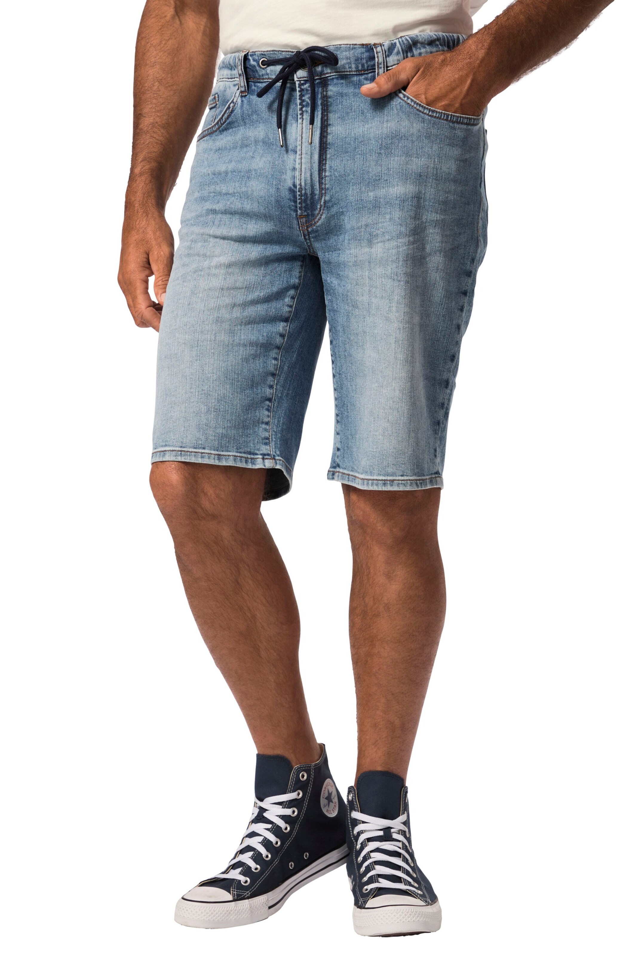 JP1880 Regular Jeans in Blauw: voorkant