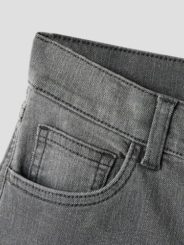 NAME IT - Pierna ancha Vaquero 'NKFROSE' en gris