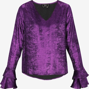 faina Blouse in Purple: front